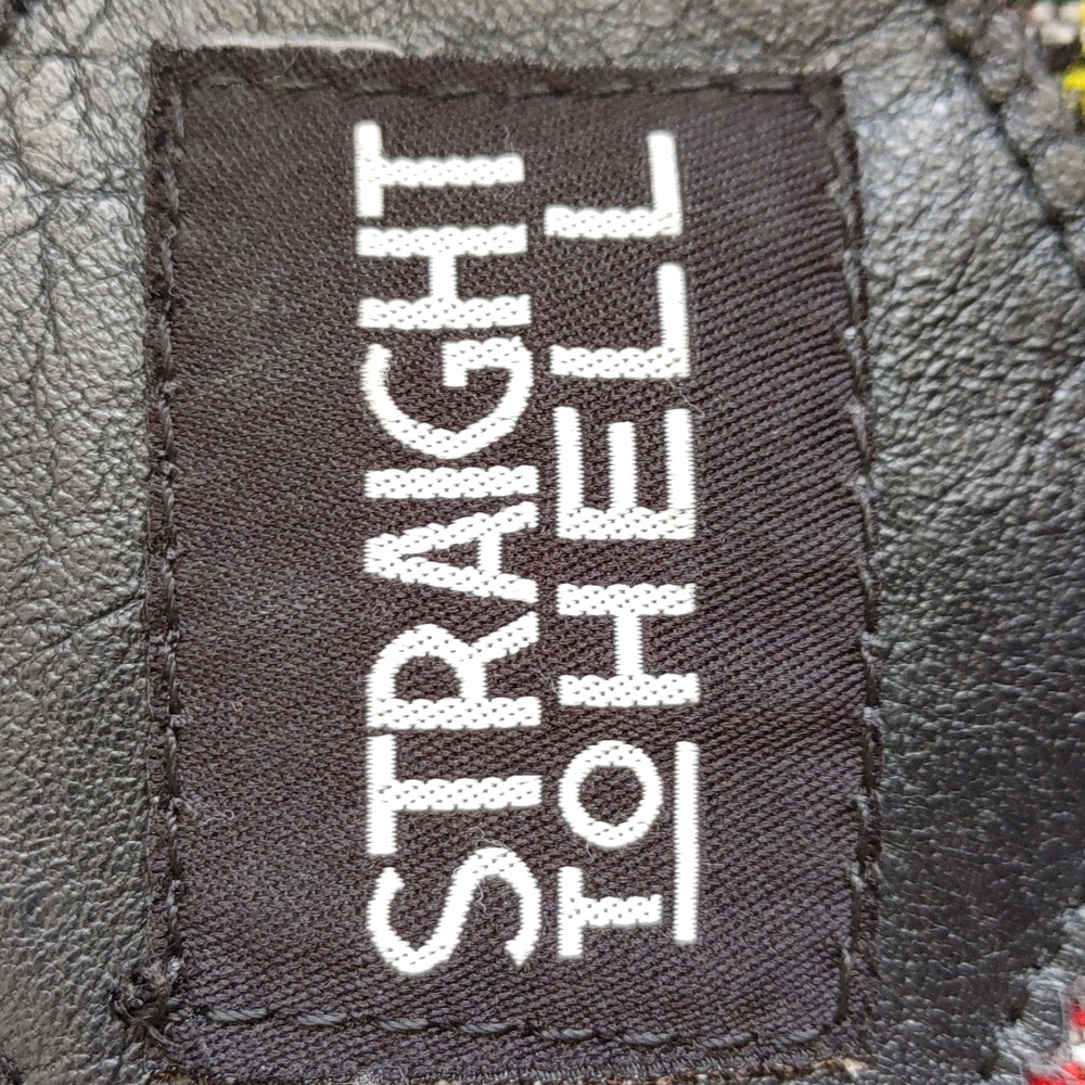 Women's Black Leather Jacket - Picture 8 of 8